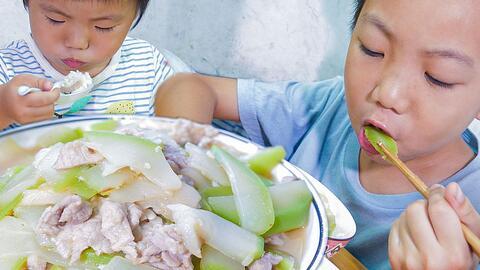 小朋友吃葫芦瓜,小朋友的甜蜜探险记